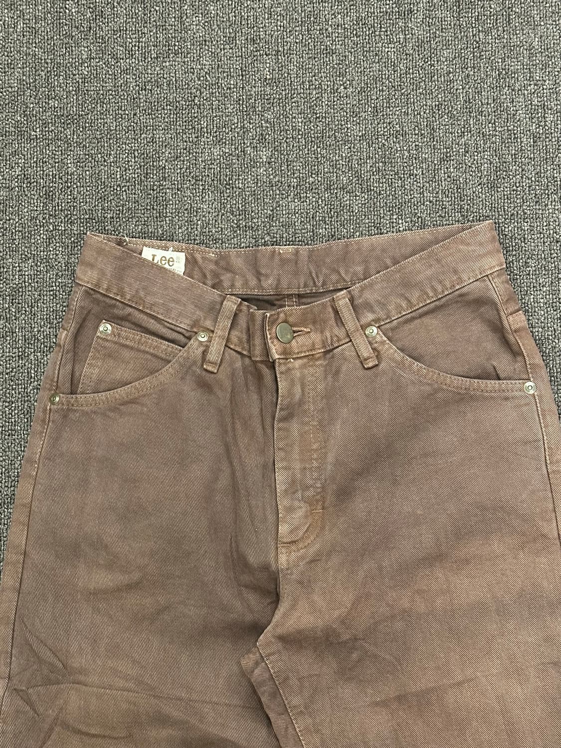 29x34)Lee 빈티지 여성 브라운 팬츠 상품이미지6
