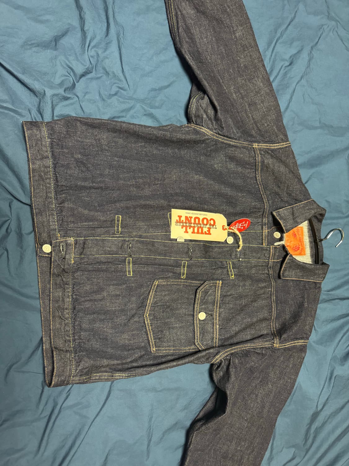 풀카운트 2107ssw 데님자켓 새상품 상품이미지2