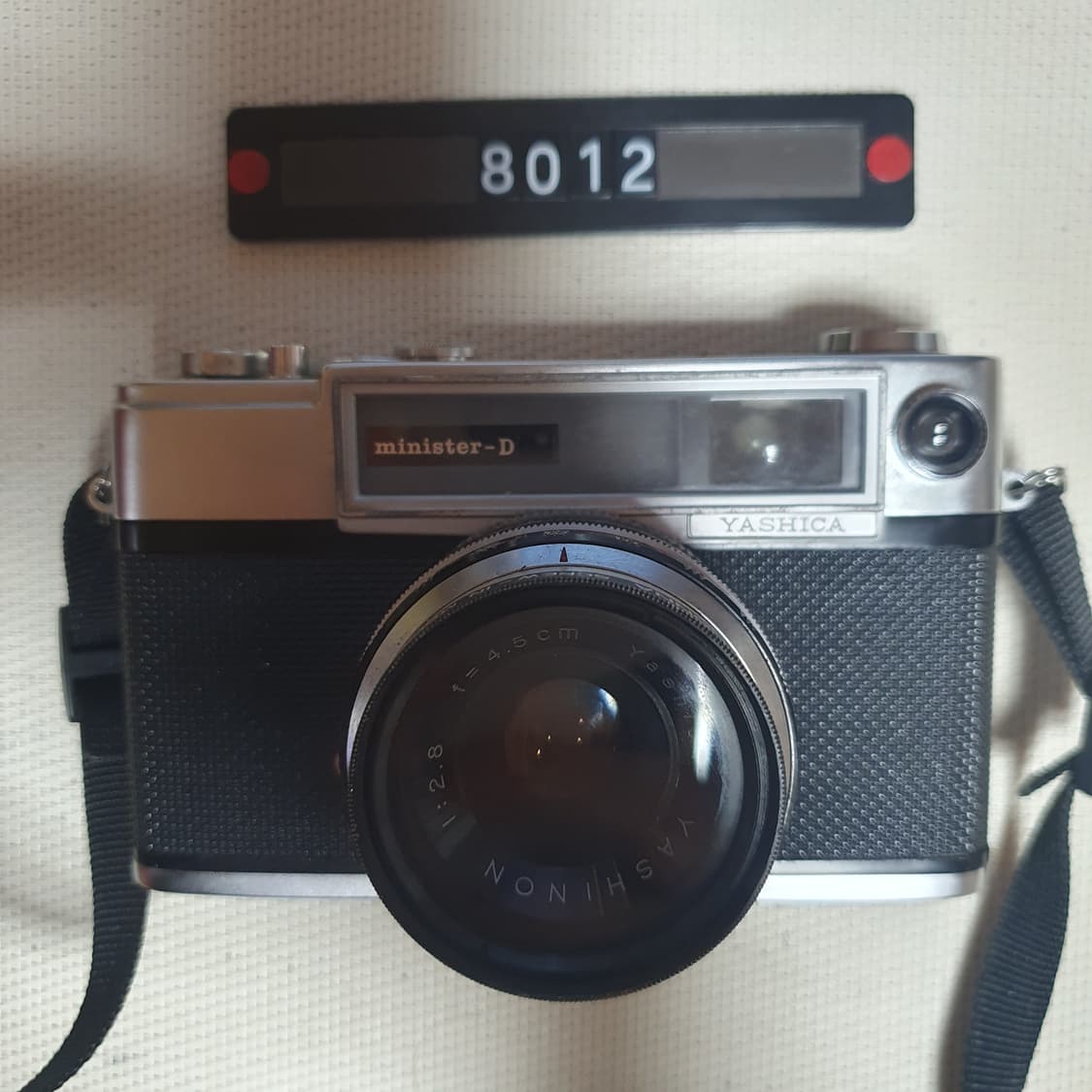 야시카 미니스타-D 필름카메라 실버바디 상품이미지1