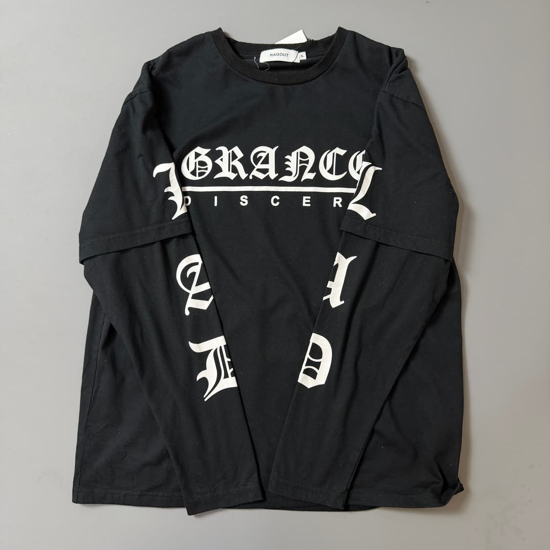 JPN 래그아웃 레터링 그래픽 롱슬리브 2XL 상품이미지8