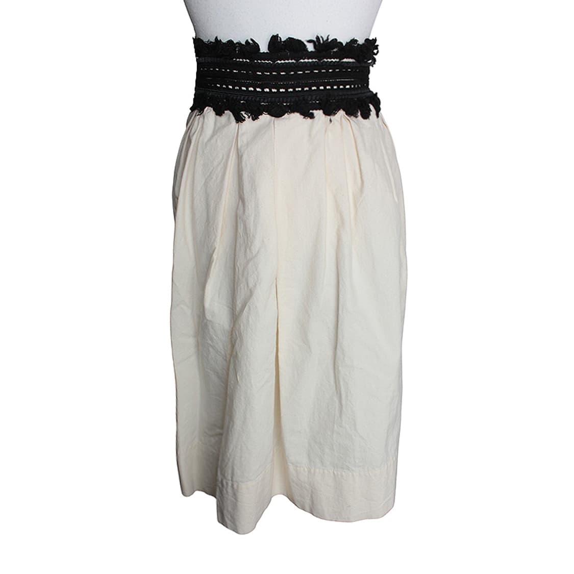 이자벨 마랑 블랙 테슬 순면 스커트 44 상품이미지2