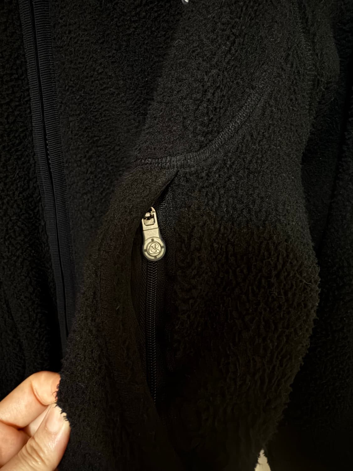 코이세이오 라운드 칼라 플리스 재킷 상품이미지4