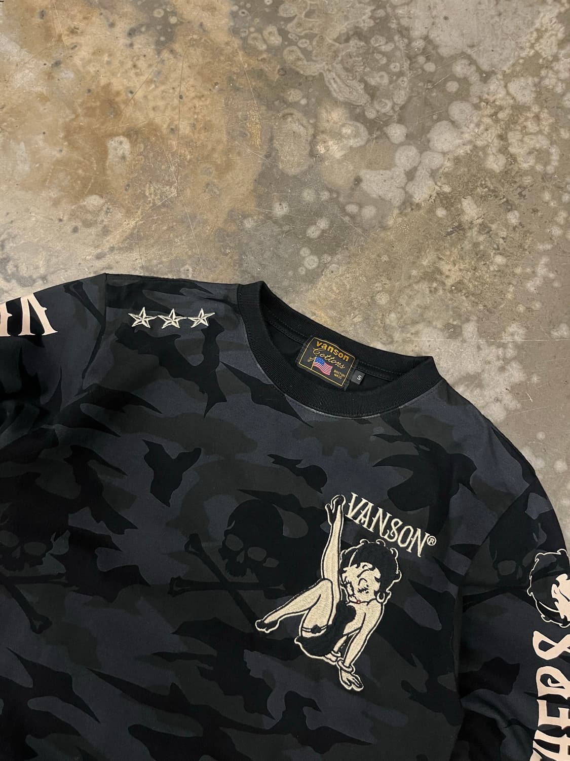 밴슨레더 베티붑 카모롱슬리브 S 상품이미지3