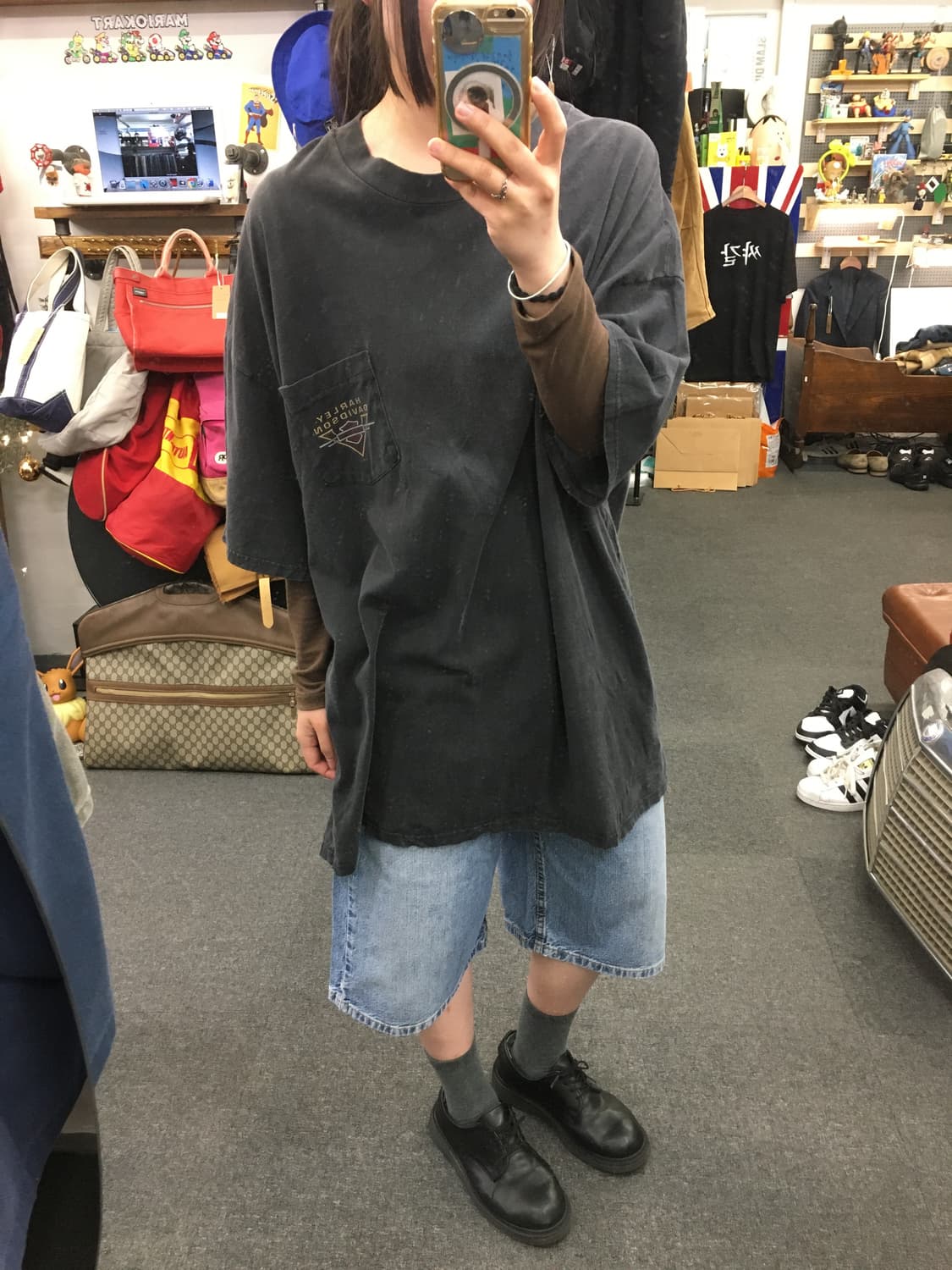 90s Harley Davidson 할리 데이비슨 반팔 티셔츠  상품이미지1