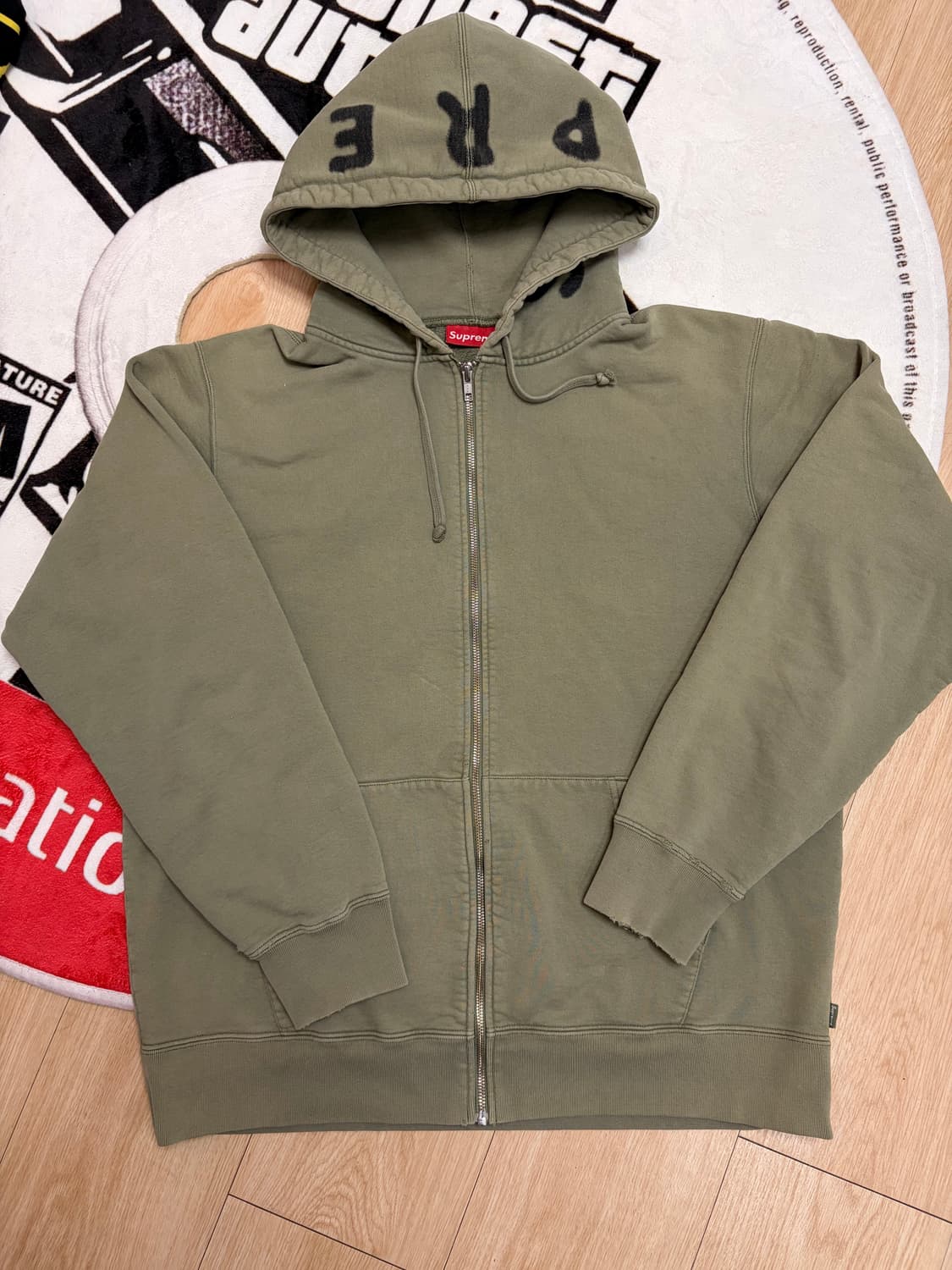 [XL] 슈프림 치토 본 집업 올리브 상품이미지2