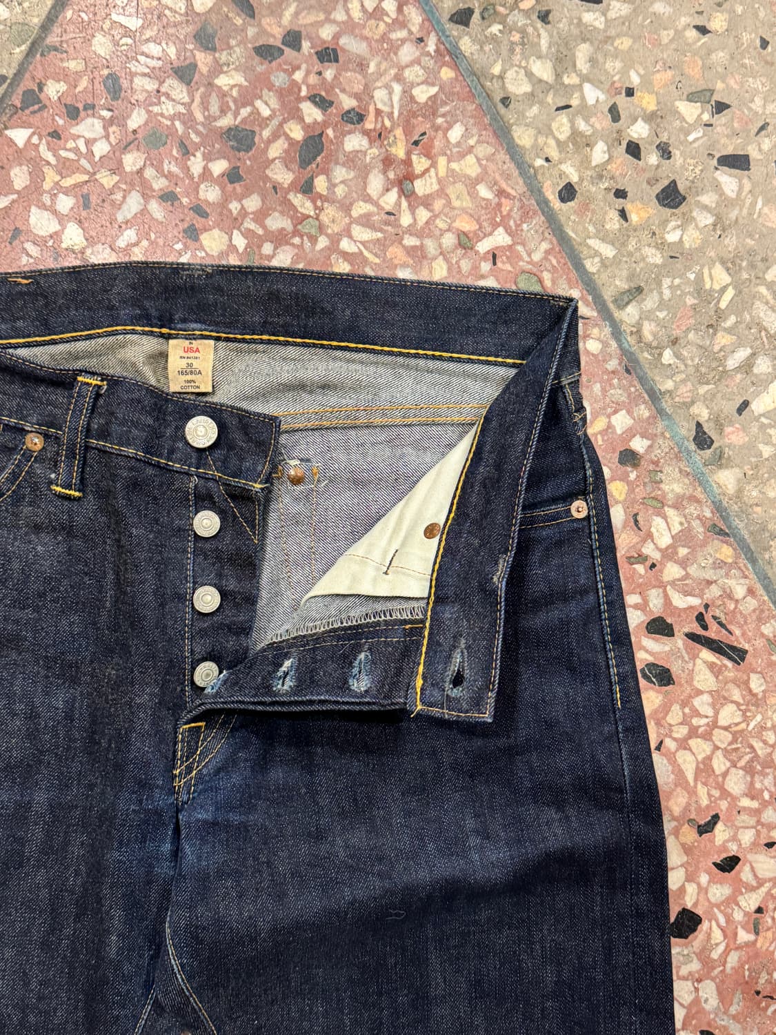 RRL Slim Fit 셀비지 데님 (30) 상품이미지6