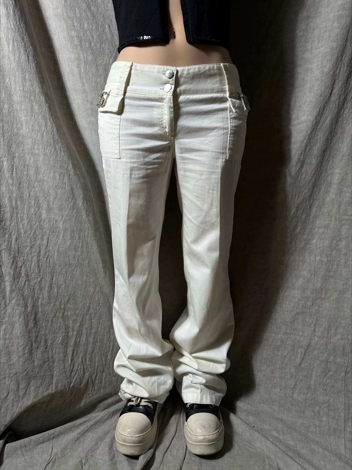 Dolce & Gabbana Rhinestone Flare Pants  상품이미지1