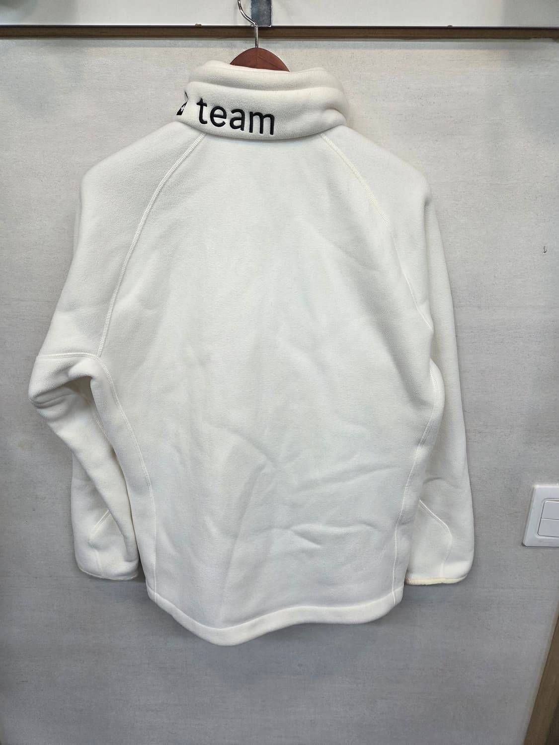 데상트 스위스스키팀 아우디 레플리카 사선집업 플리스자켓 xl 상품이미지2