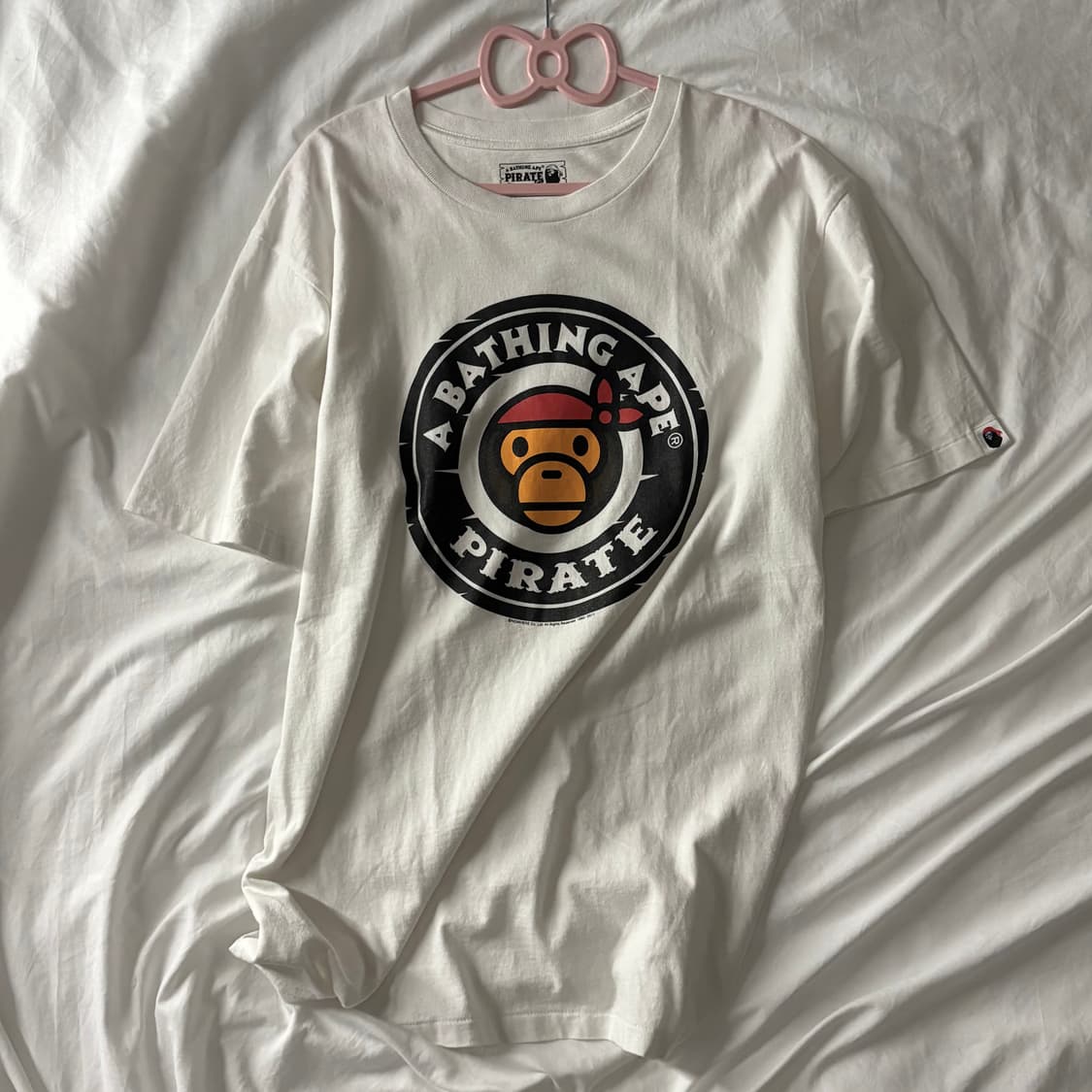 베이프 해적 마일로 반팔 상품이미지1