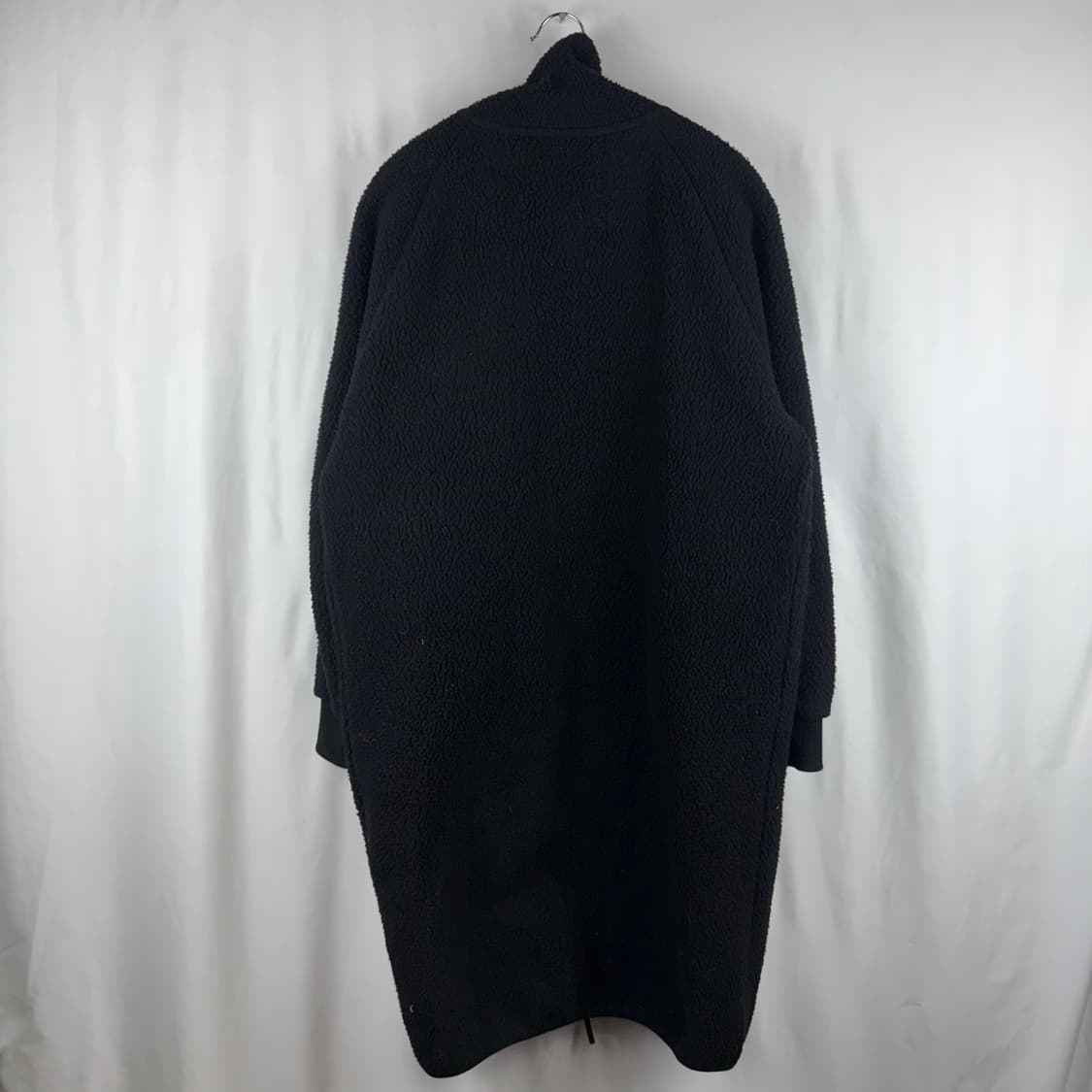 F) 젝시믹스 양털 셰르파 롱 자켓 블랙 상품이미지6