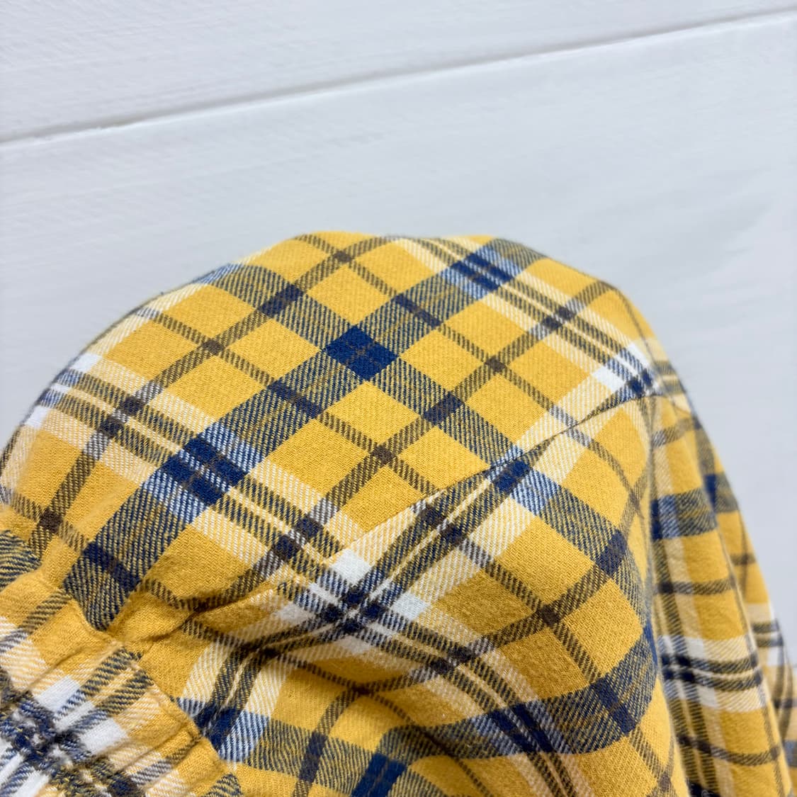 코튼 언발 체크 롱 플레어 스커트 치마 (JPN) 상품이미지7