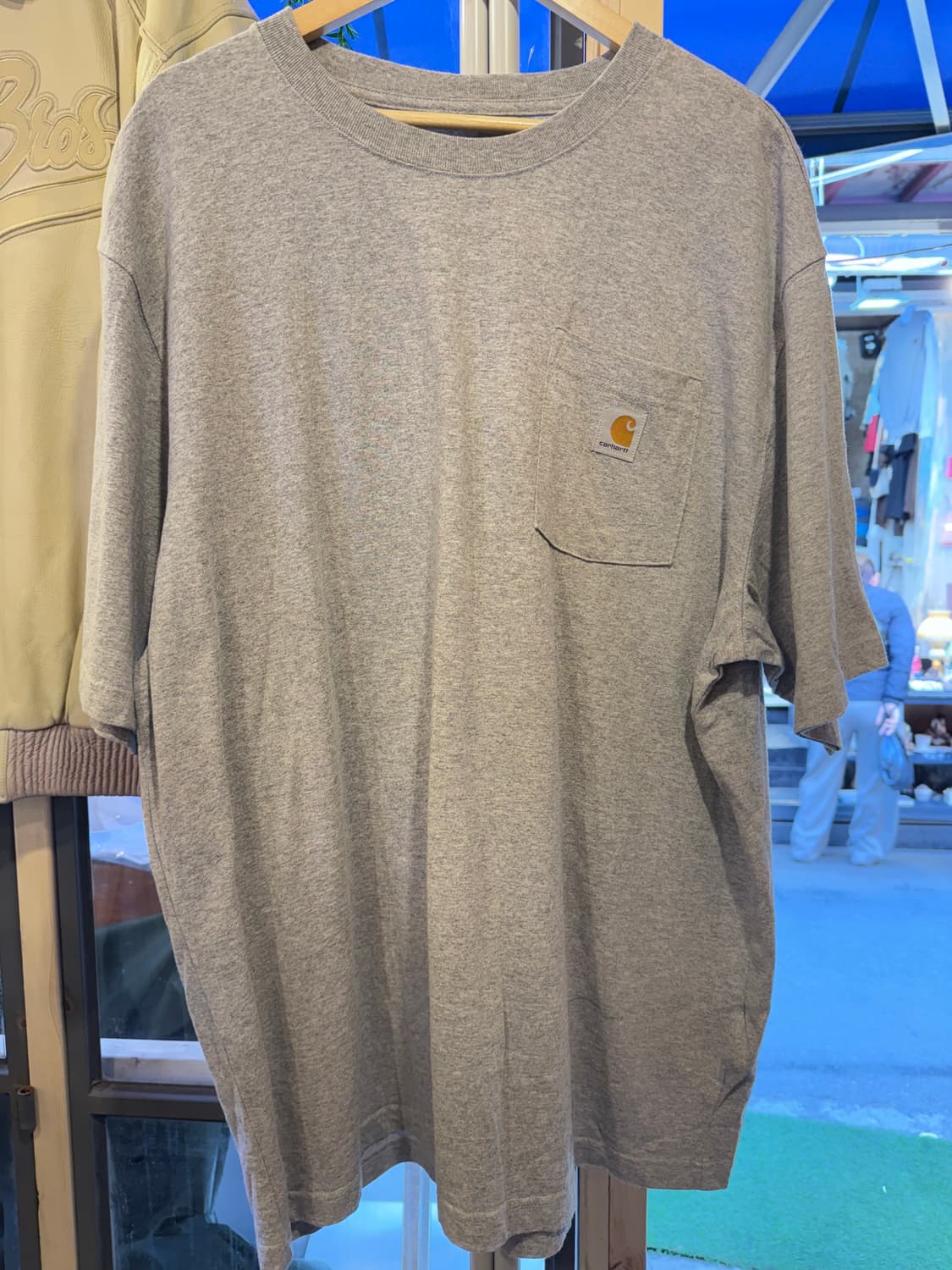 칼하트 그레이 반팔티 상품이미지1