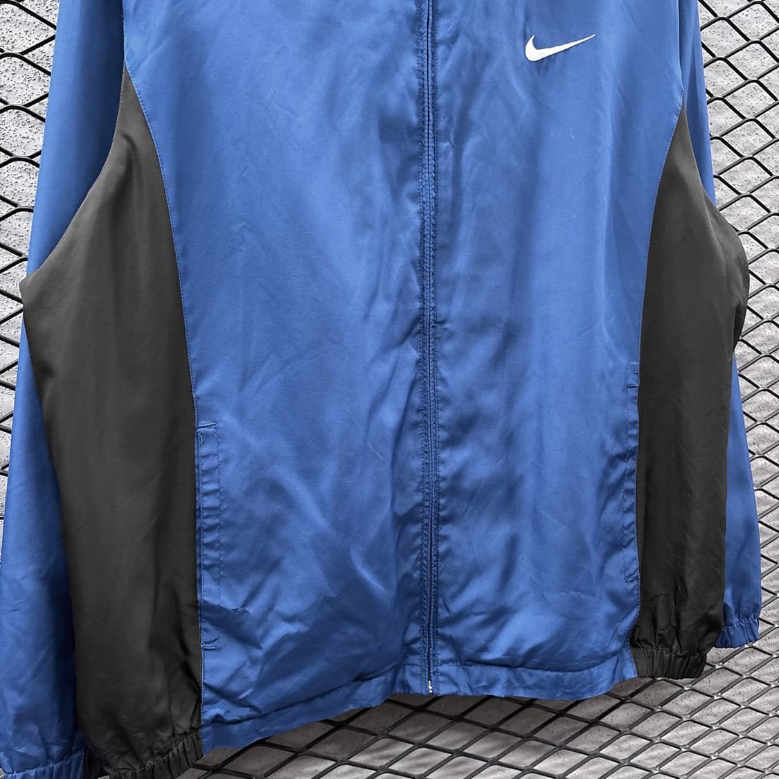 나이키 트레이닝 쉘 후드자켓 배색 디테일 루즈핏 마린블루 상품이미지5