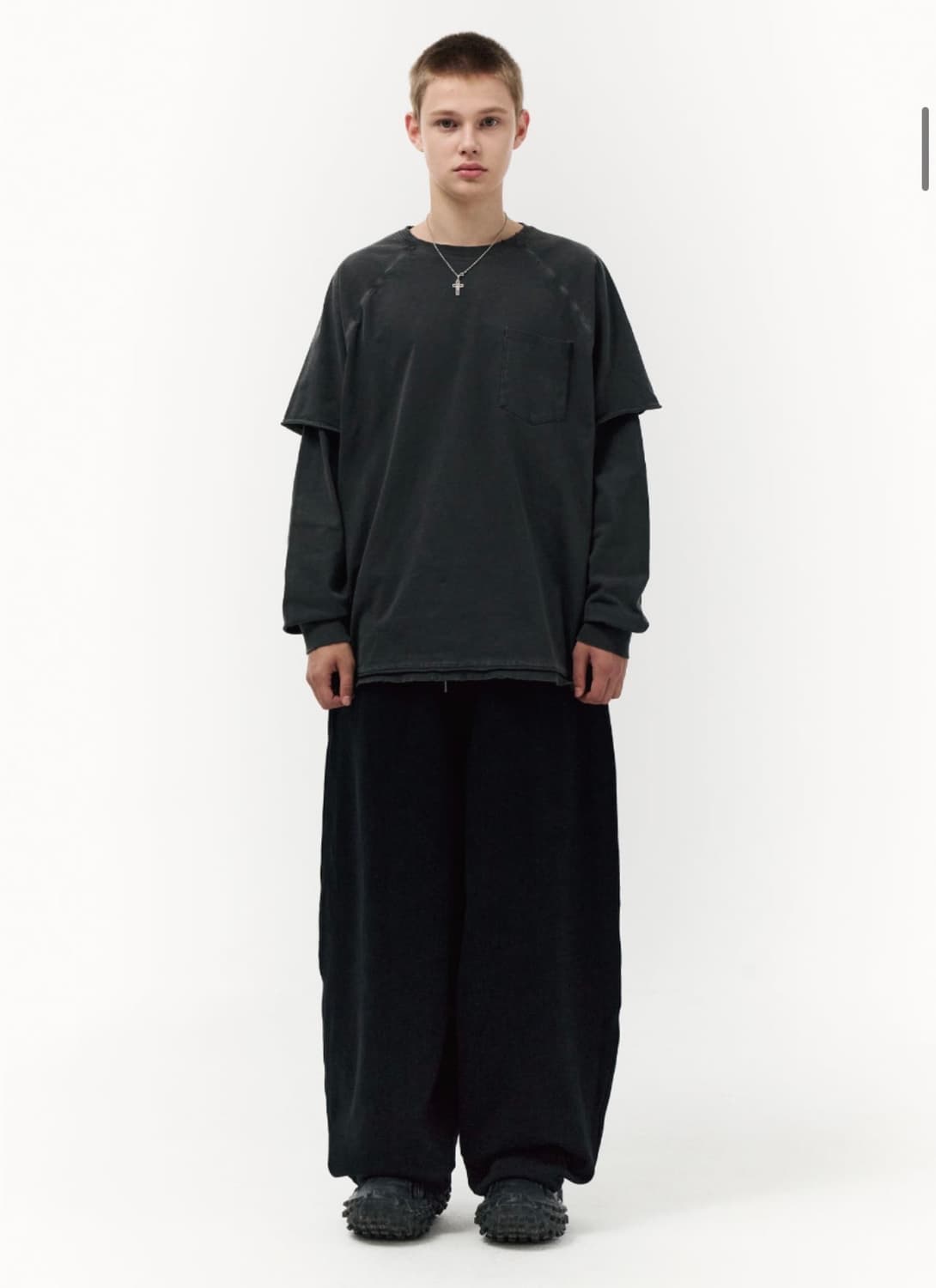 빅 배기 스웨트팬츠 상품이미지1