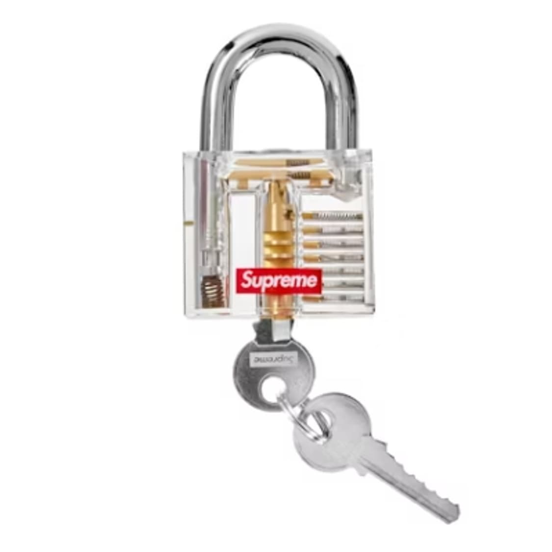 슈프림 트랜스페어런트 락 클리어 자물쇠 상품이미지1