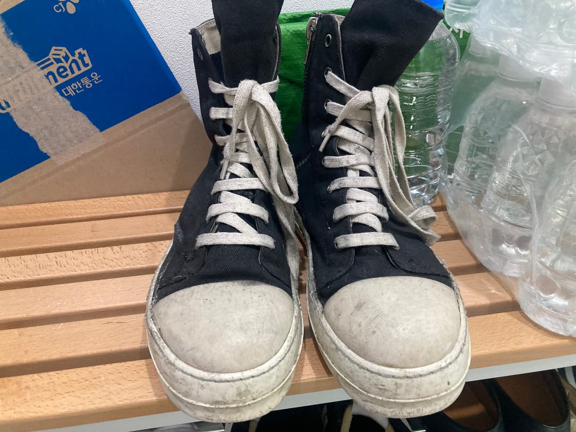 릭오웬스 컨버스 하이 42 275 후르츠 유일매물 상품이미지1