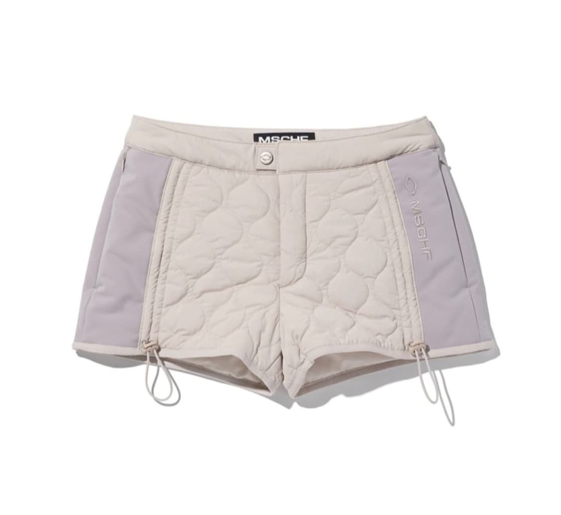 미스치프 퀄팅 쇼츠 패딩  상품이미지2