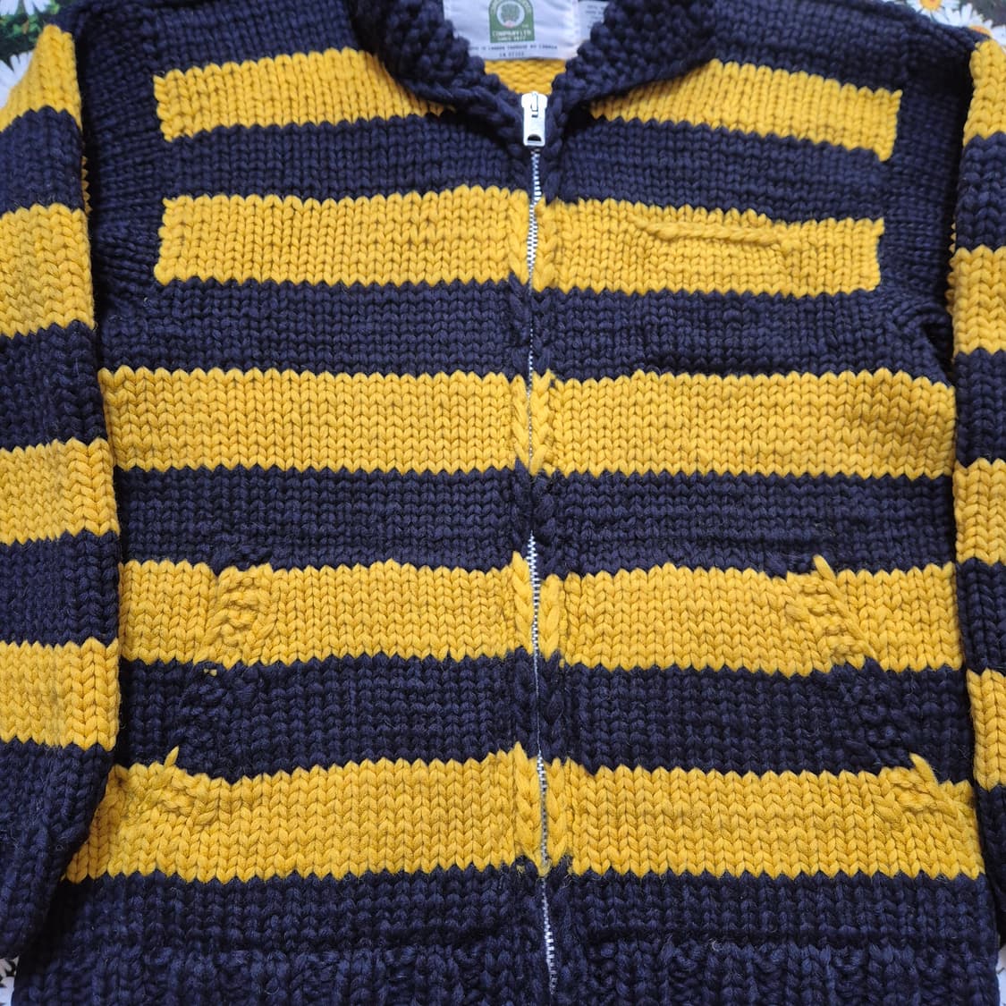 Canadian sweater 캐나다 스트라이프 코위찬 상품이미지3