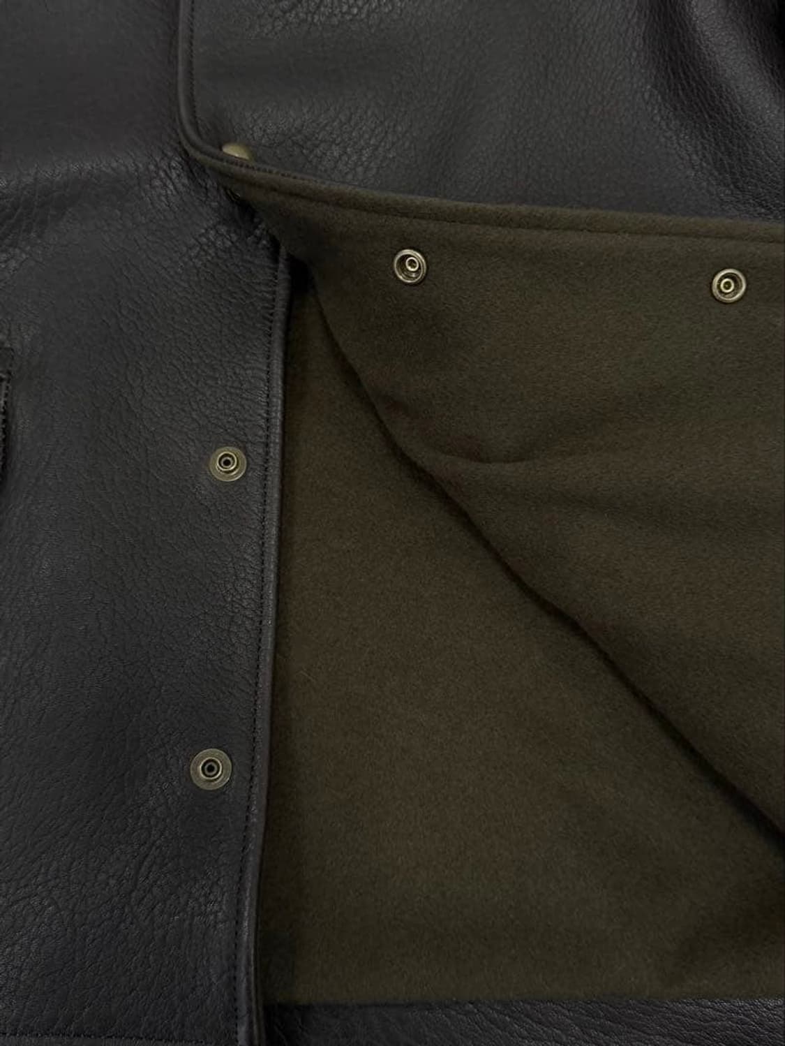 26ss Leather A-1 Flight Jacket 상품이미지6