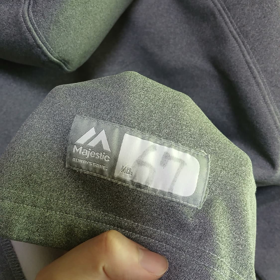 마제스틱 기아 타이거즈 아노락 져지 후드집업 기모 상품이미지3