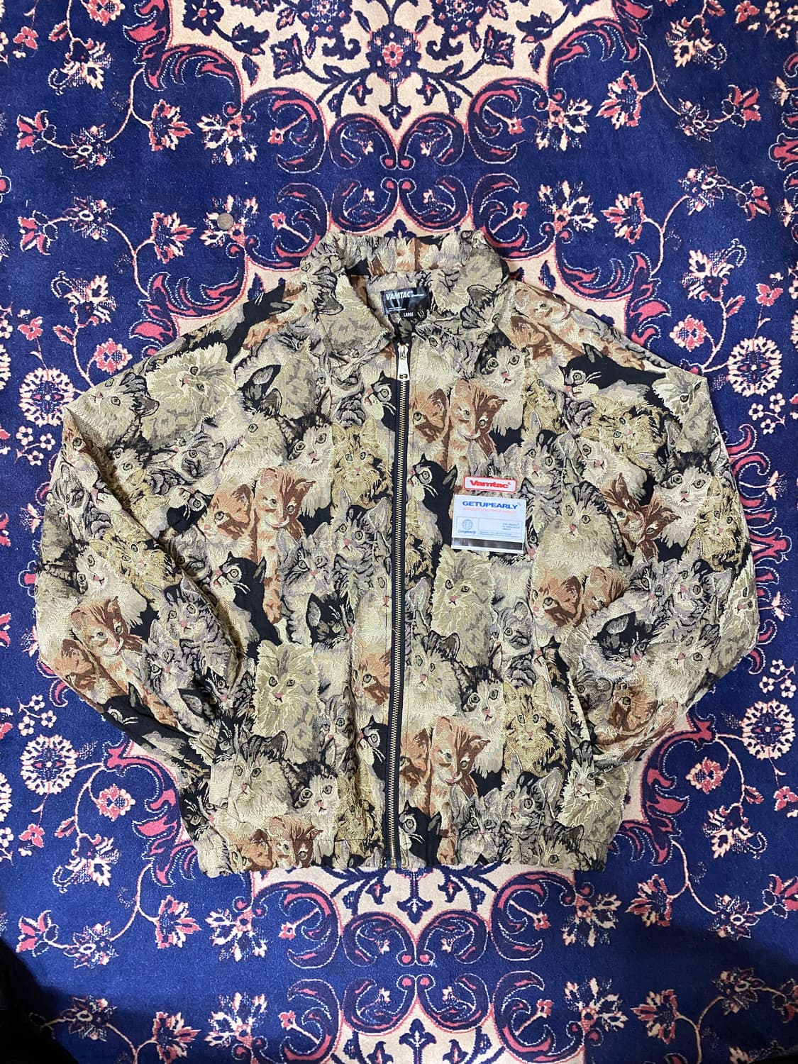 VAMTAC 캣츠 카라넥 집업자켓 상품이미지3