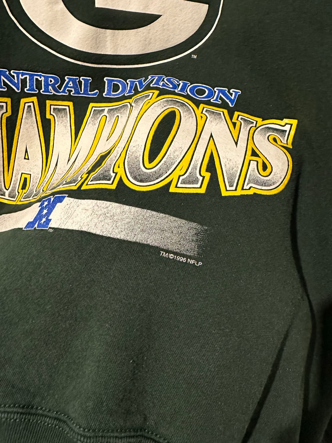 빈티지 90s 그린베이 패커스 스웻셔츠  상품이미지3