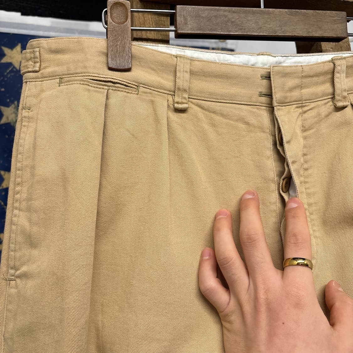 00s 랄프로렌 헤비코튼 컴뱃 트라우저 와이드핏 N772 상품이미지5