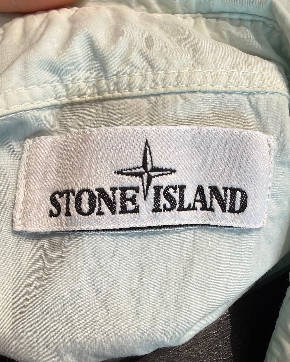 스톤아일랜드 라이트 블루 원포켓 셔츠  상품이미지8