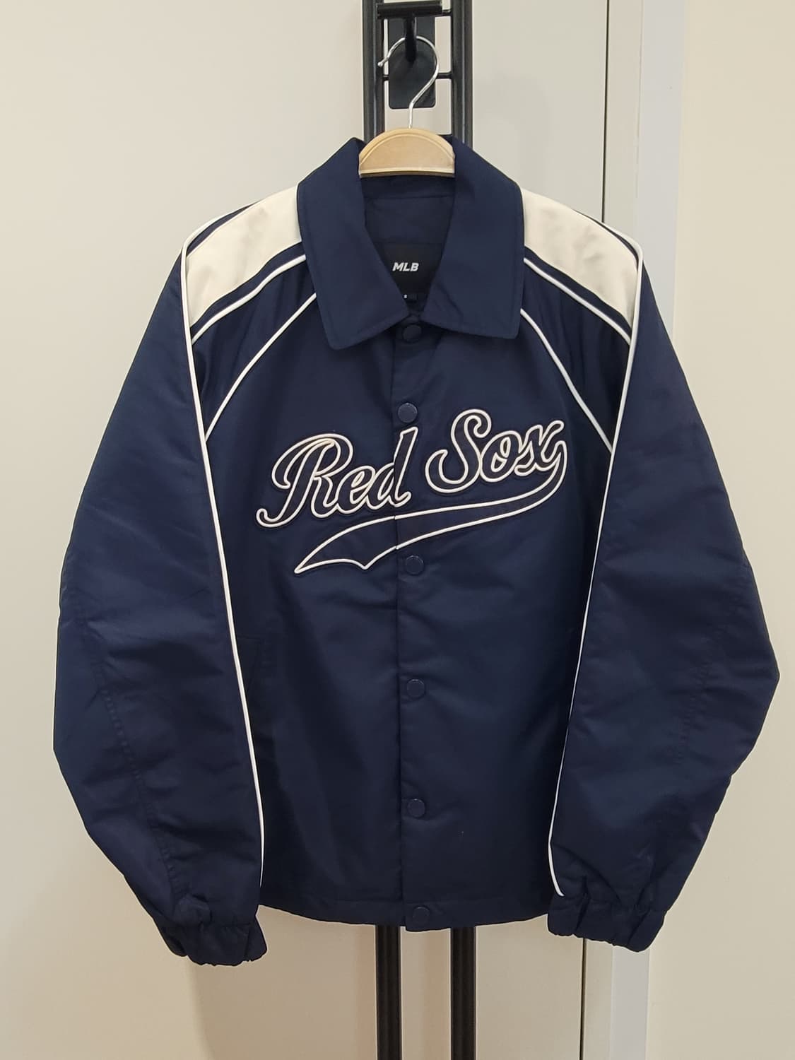 25SS MLB 보스턴 레드삭스 코치 자켓 남녀공용 S사이즈 택달린새제품 상품이미지1