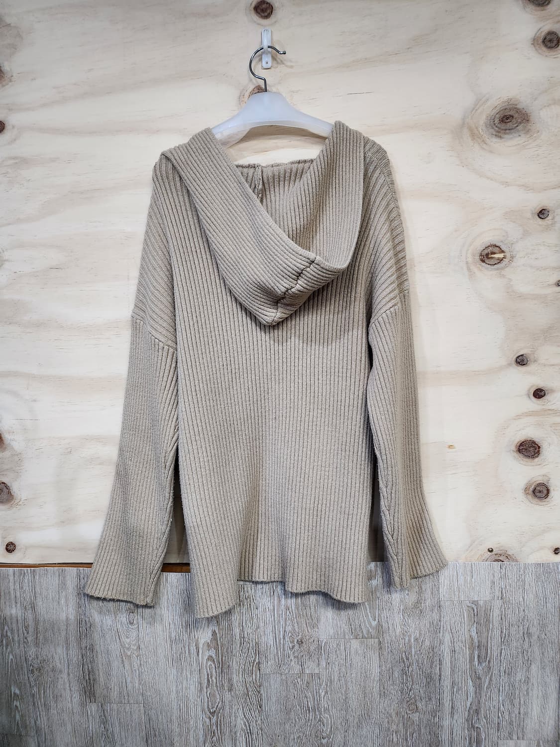 517) 여성 후디골지 니트 셋업 상품이미지2