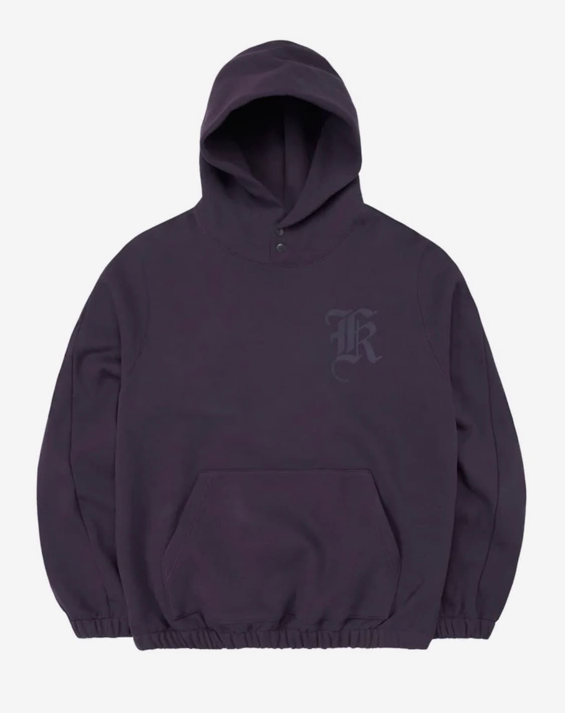 로어즈 Lores initial hoodie 후드티 퍼플 상품이미지1