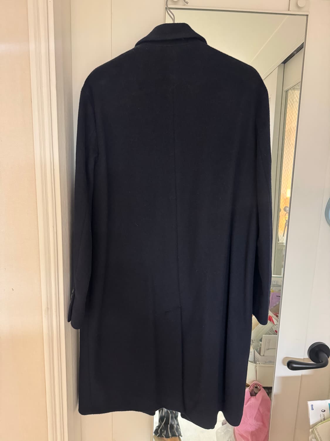 ami 싱글 투버튼 코트 상품이미지3