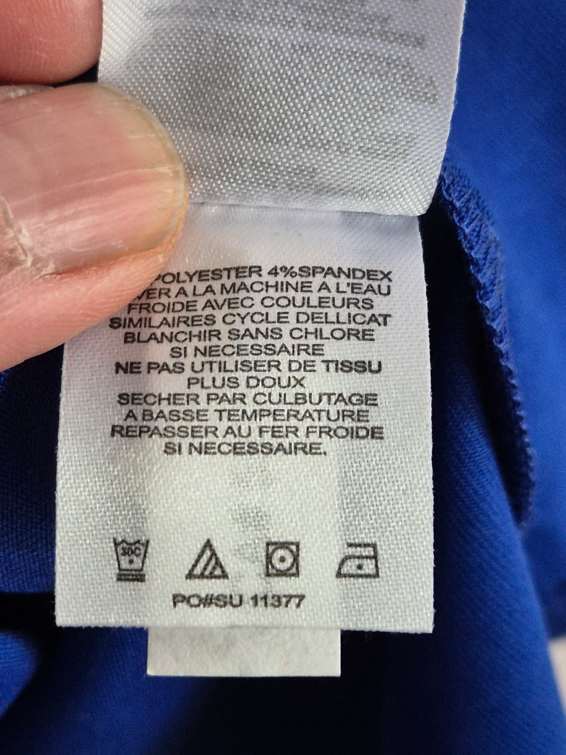 캘러웨이 블루 반팔 카라 티셔츠 상품이미지6