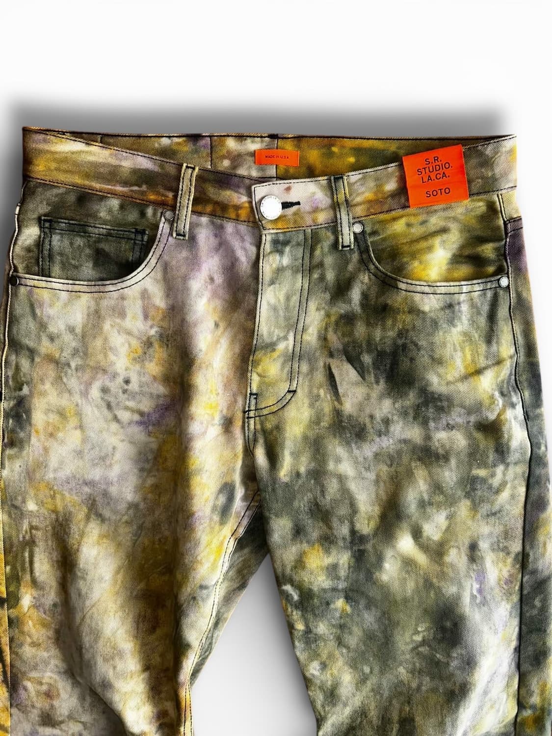 SR STUDIO fw21 퍼플 더트 데님  상품이미지3