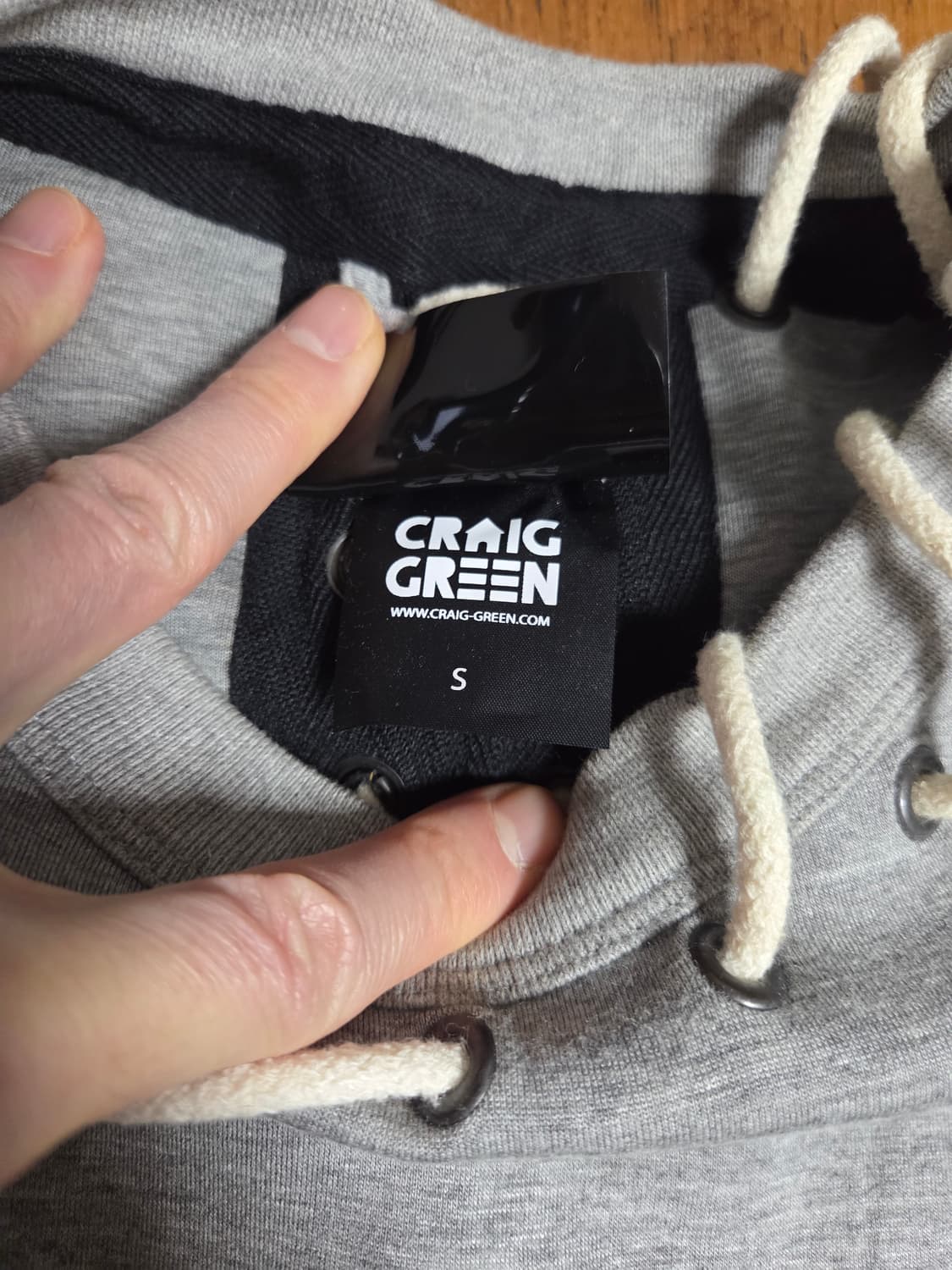 Craig Green 그레이 레이스업 맨투맨 티셔츠 상품이미지3