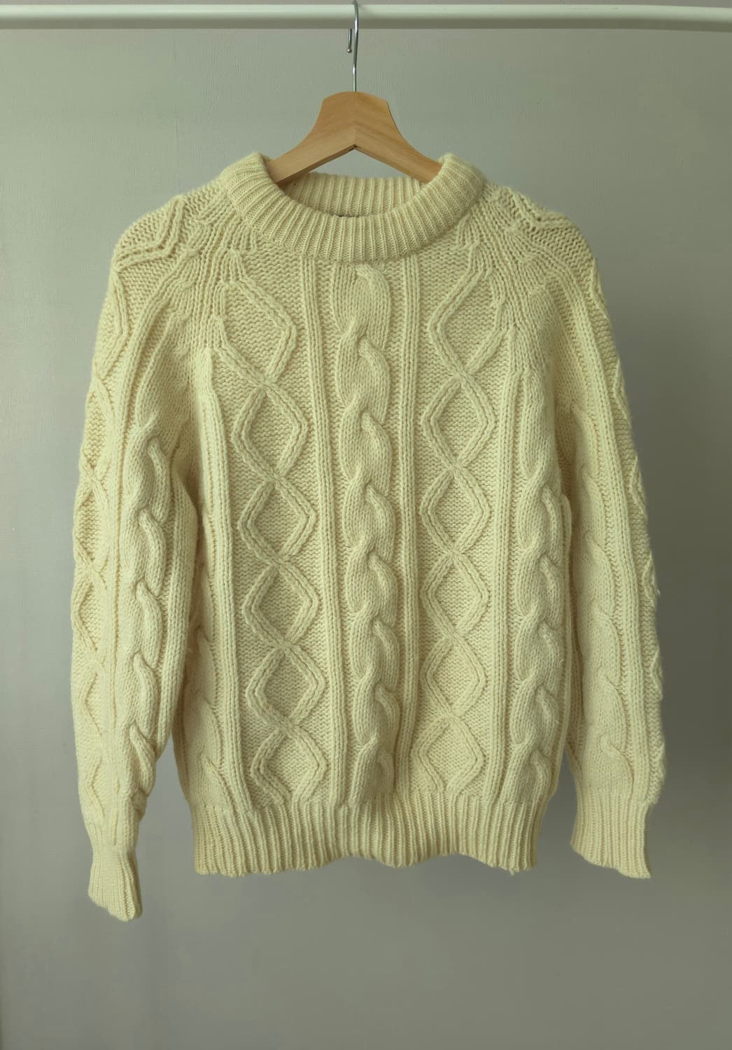 Giovanni 울100% 케이블 니트 상품이미지2