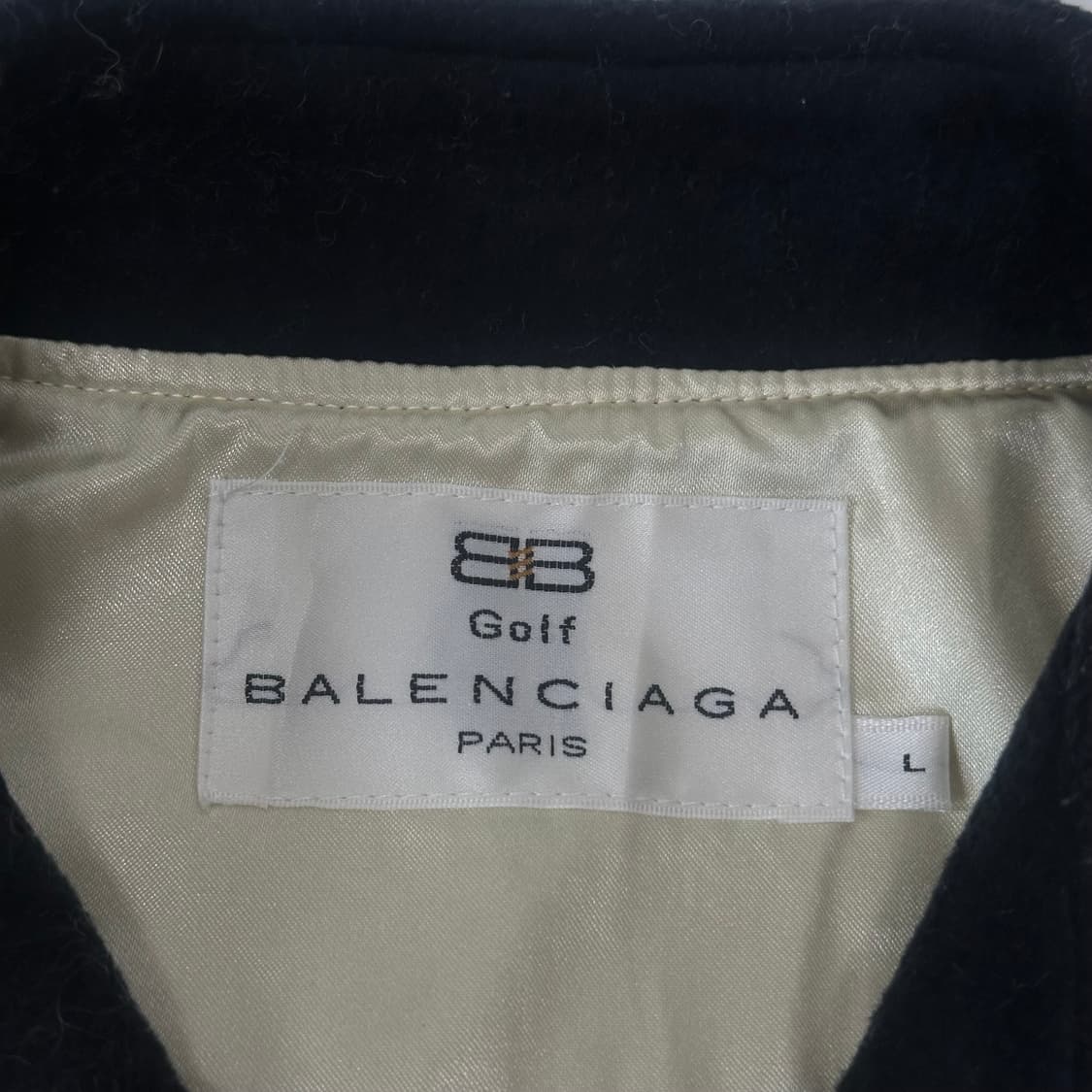 발렌시아가 로고 집업 플리스 베스트 상품이미지5