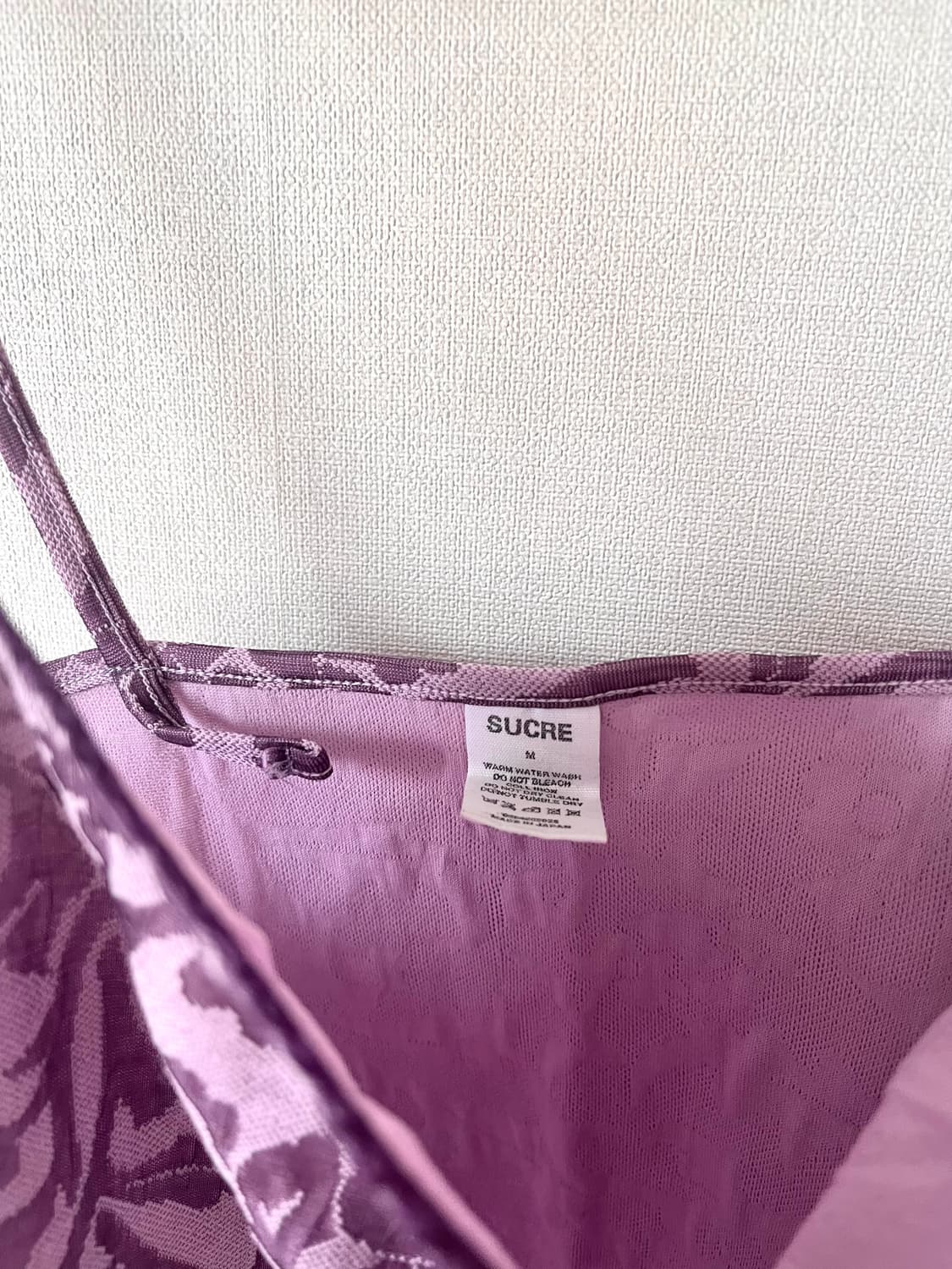 SUCRE 자가드 슬리브리스 상품이미지4