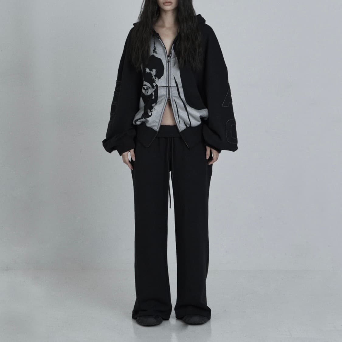 odor 오도어 스킨팬츠 블랙 상품이미지2