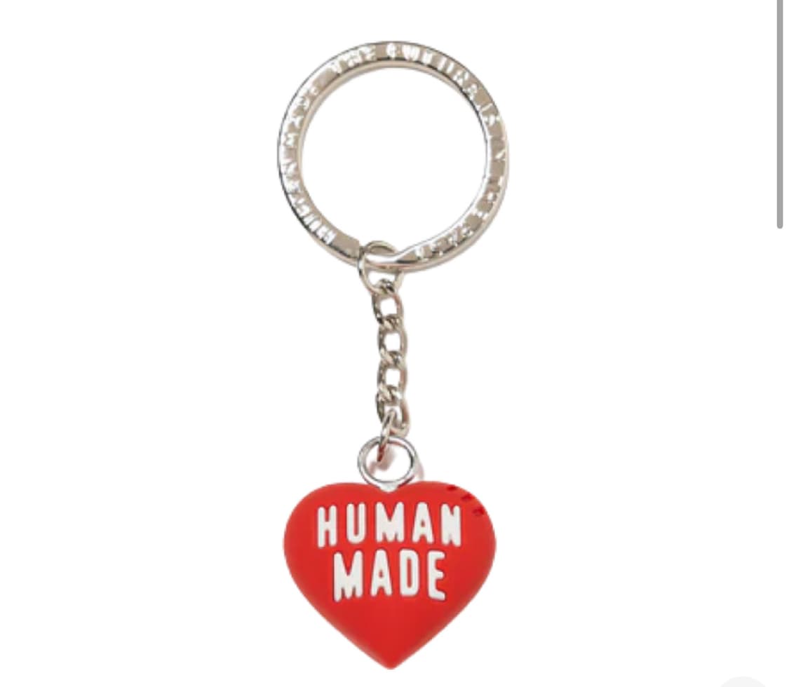 휴먼메이드 하트러버 키체인 레드(HM29GD154) 상품이미지1