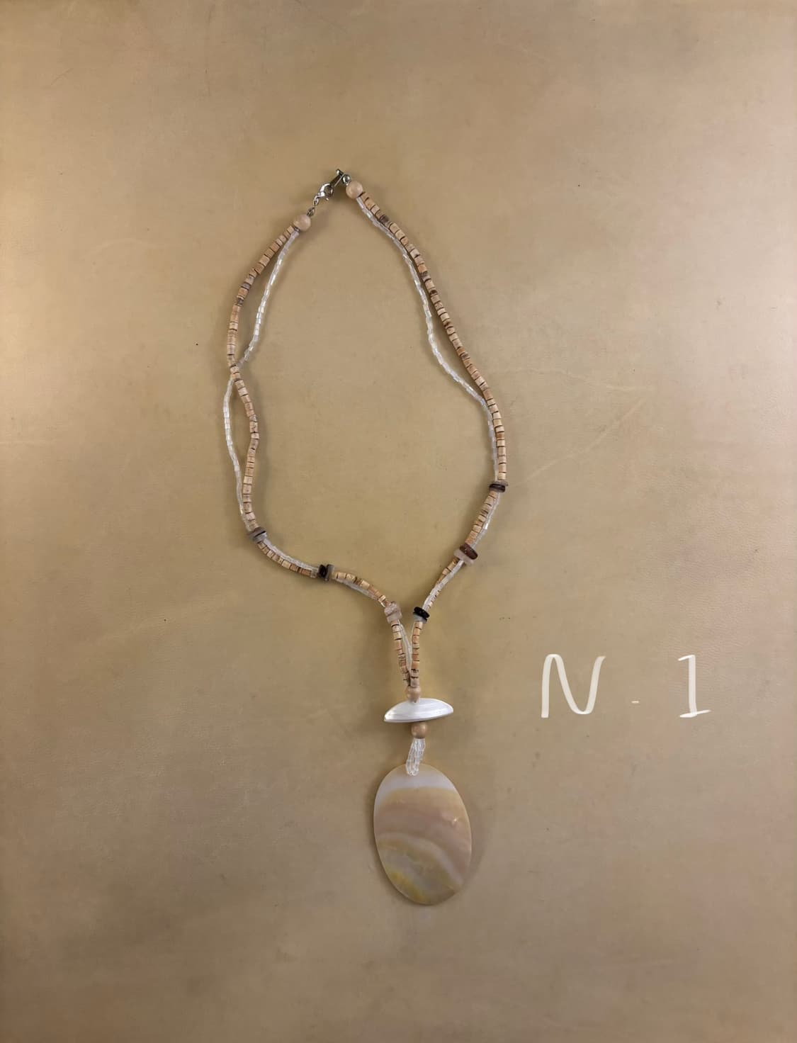 자개 빈티지목걸이 N.01 nacred necklace 상품이미지3