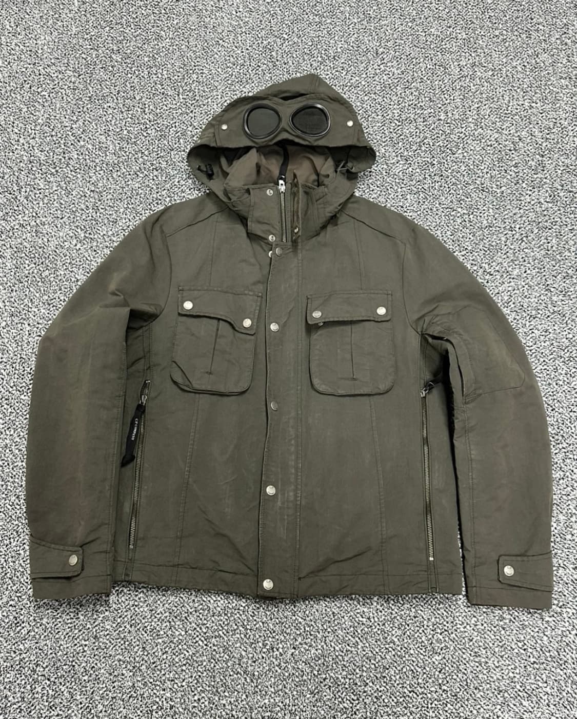 cp컴퍼니 밀리터리 야상 고글 자켓 상품이미지1