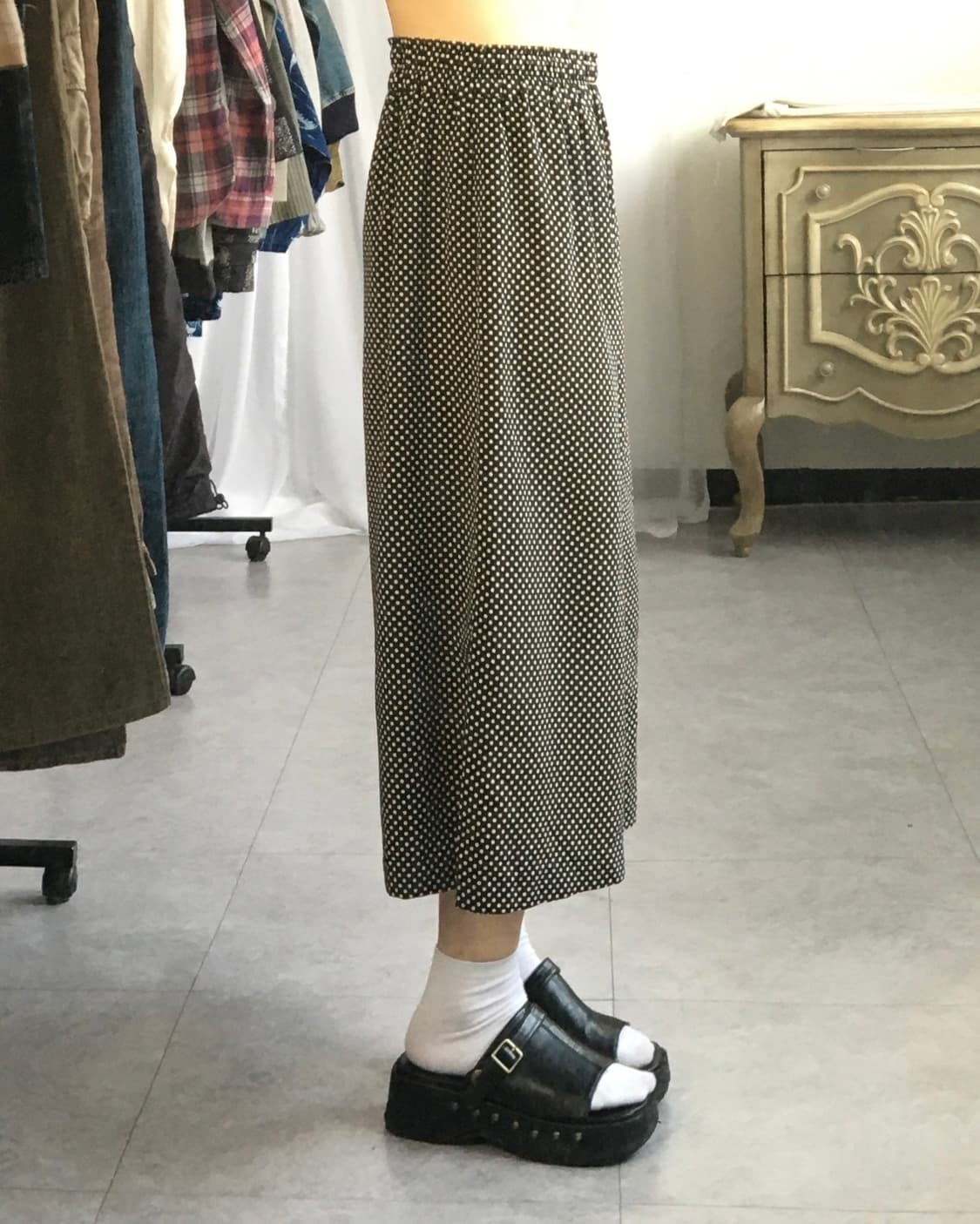 Dot pattern pants 상품이미지4