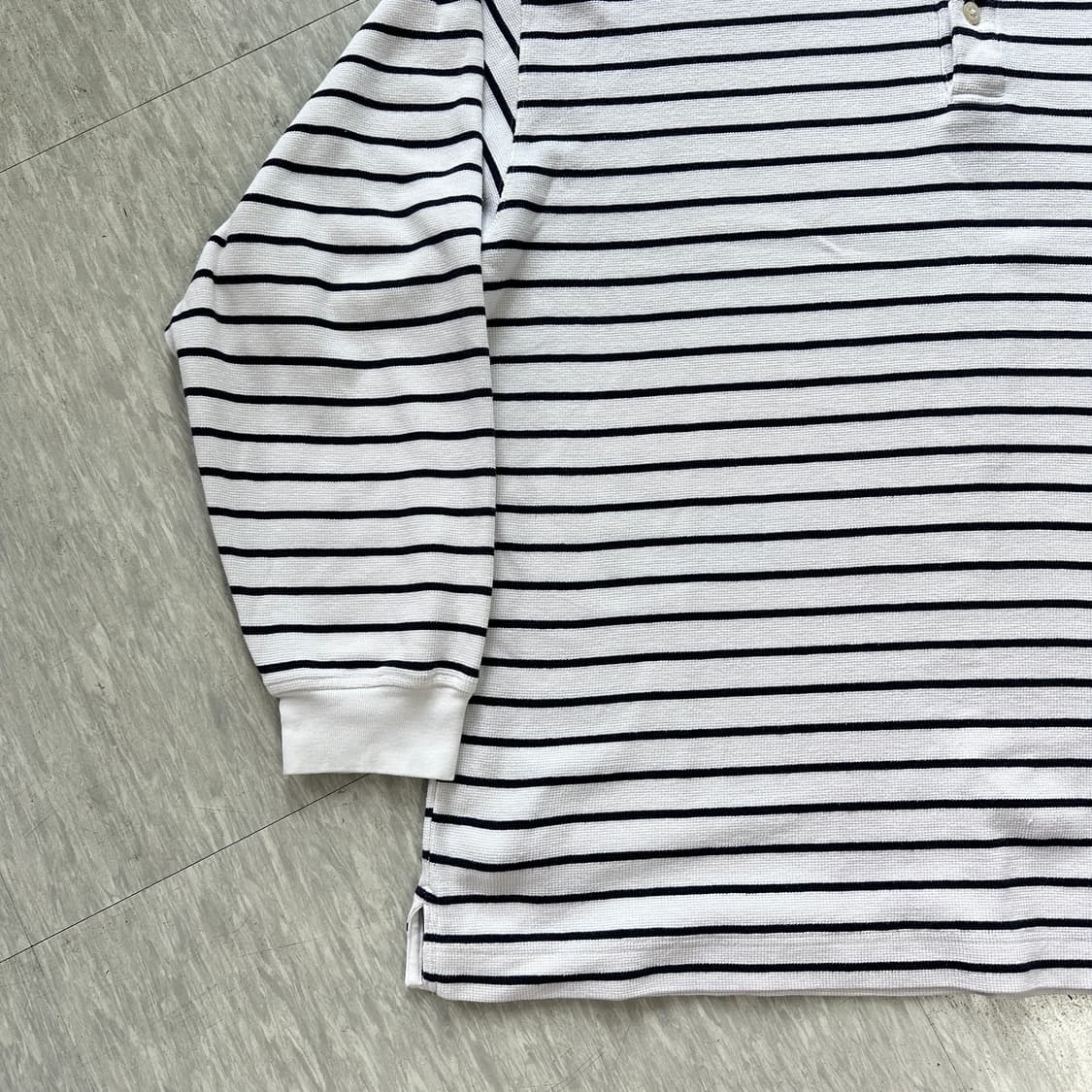 90s 노티카 럭비 셔츠 PK 티셔츠 MADE IN USA  상품이미지5