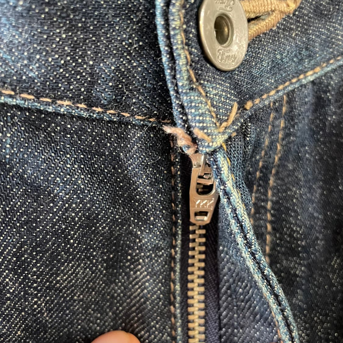 네이버후드 미드 스트레이트셀비지 데님팬츠 상품이미지6