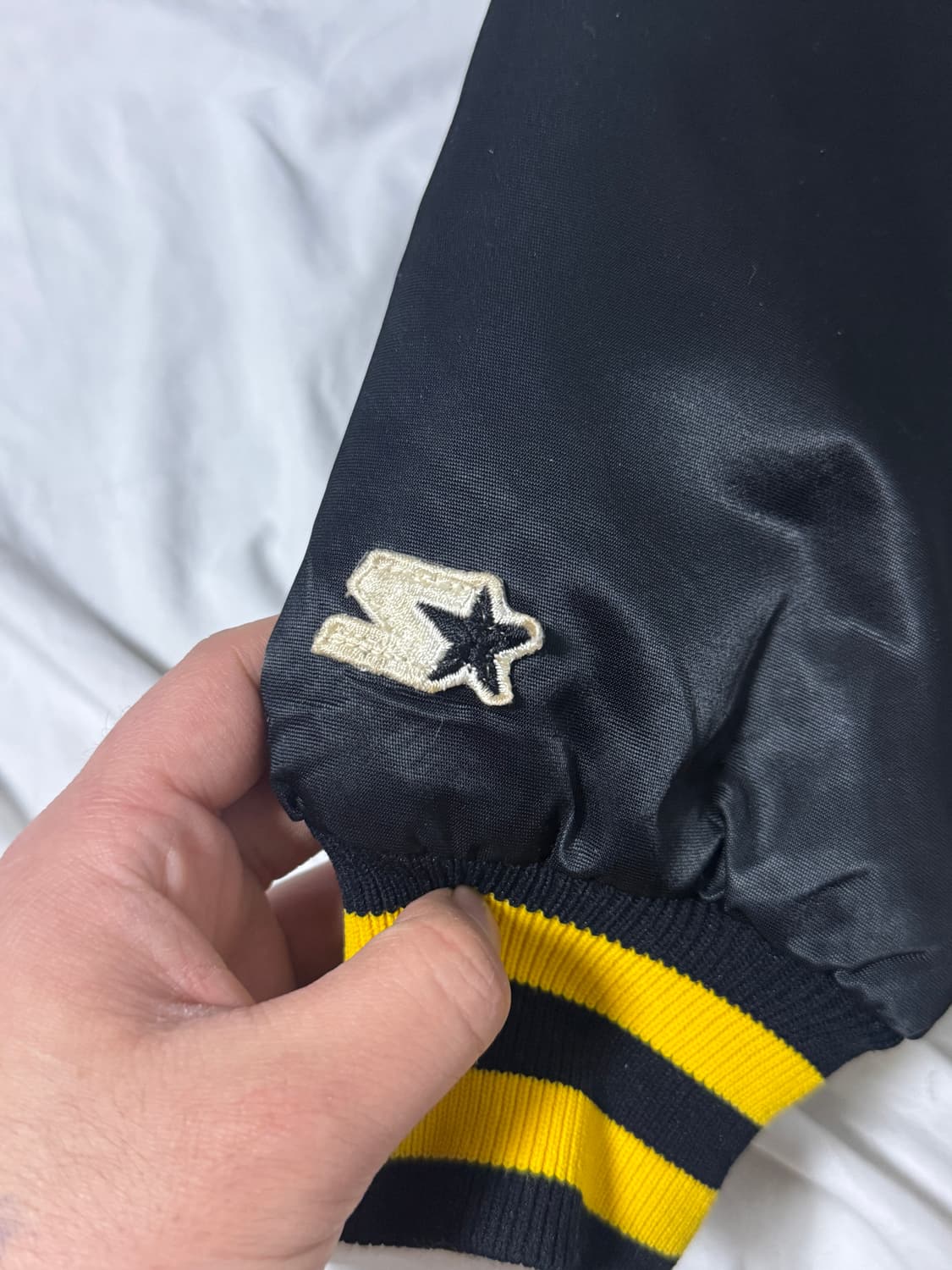 80s usa 스타터 mlb 피츠버그 파이리츠 나일론 스타장 상품이미지5