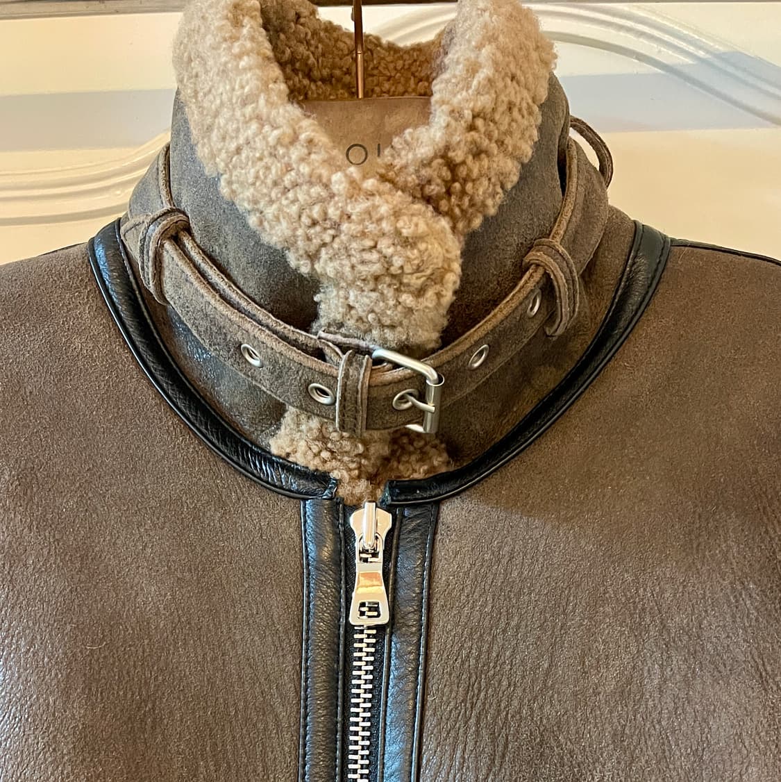 ✨리얼 램스킨 롱 무스탕 (전체 양털 안감) 상품이미지3