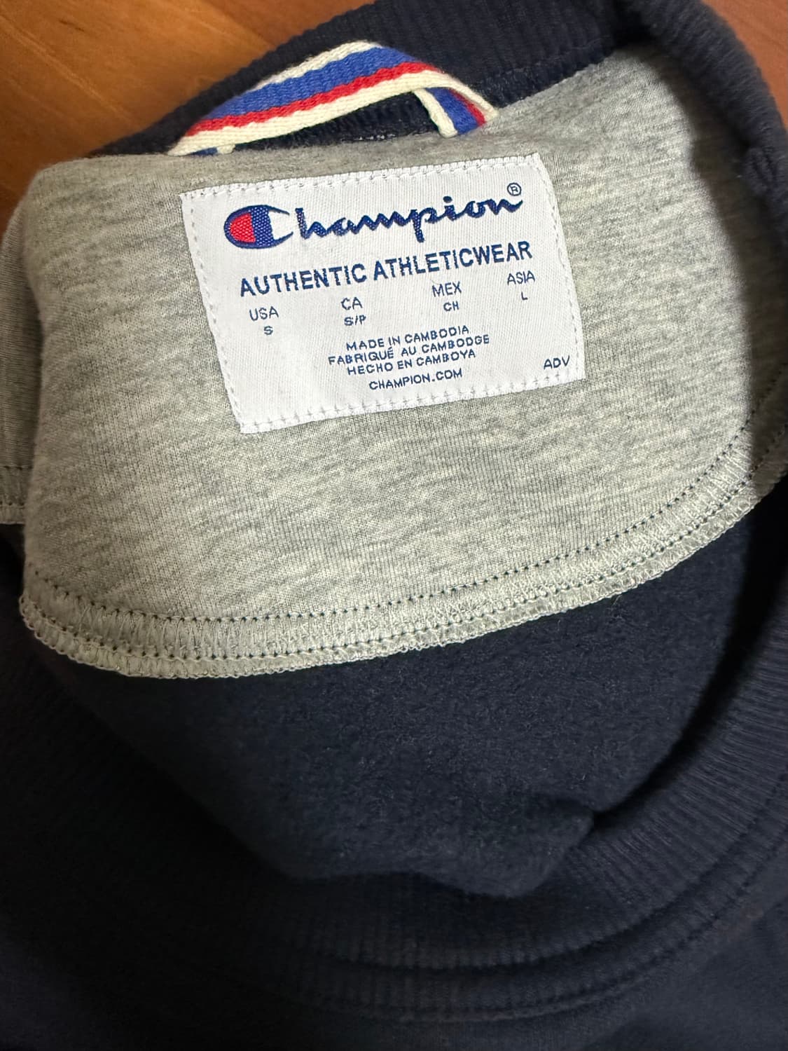 챔피온 베이직 맨투맨 L 상품이미지3