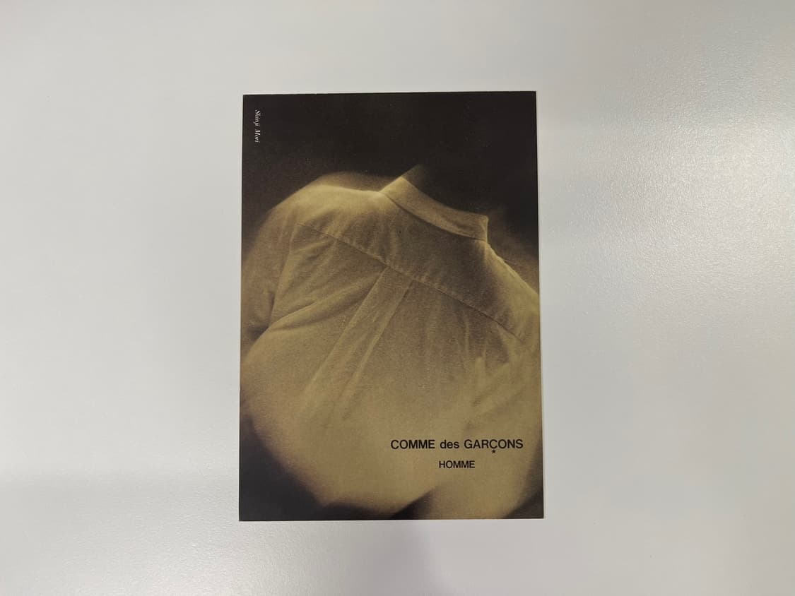 꼼데가르송 옴므 COMME des GARCONS 아트 포토 AD1982 상품이미지2
