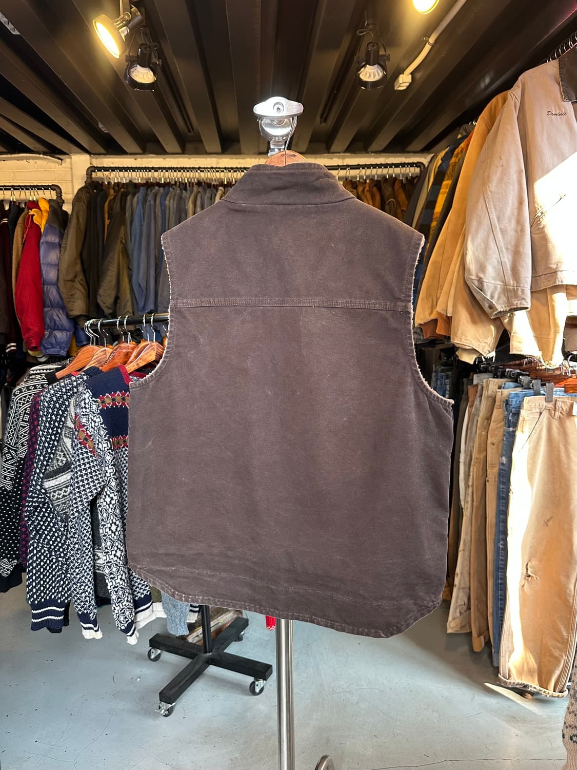 칼하트 쉐르파 라이닝 컨버스 베스트 상품이미지2